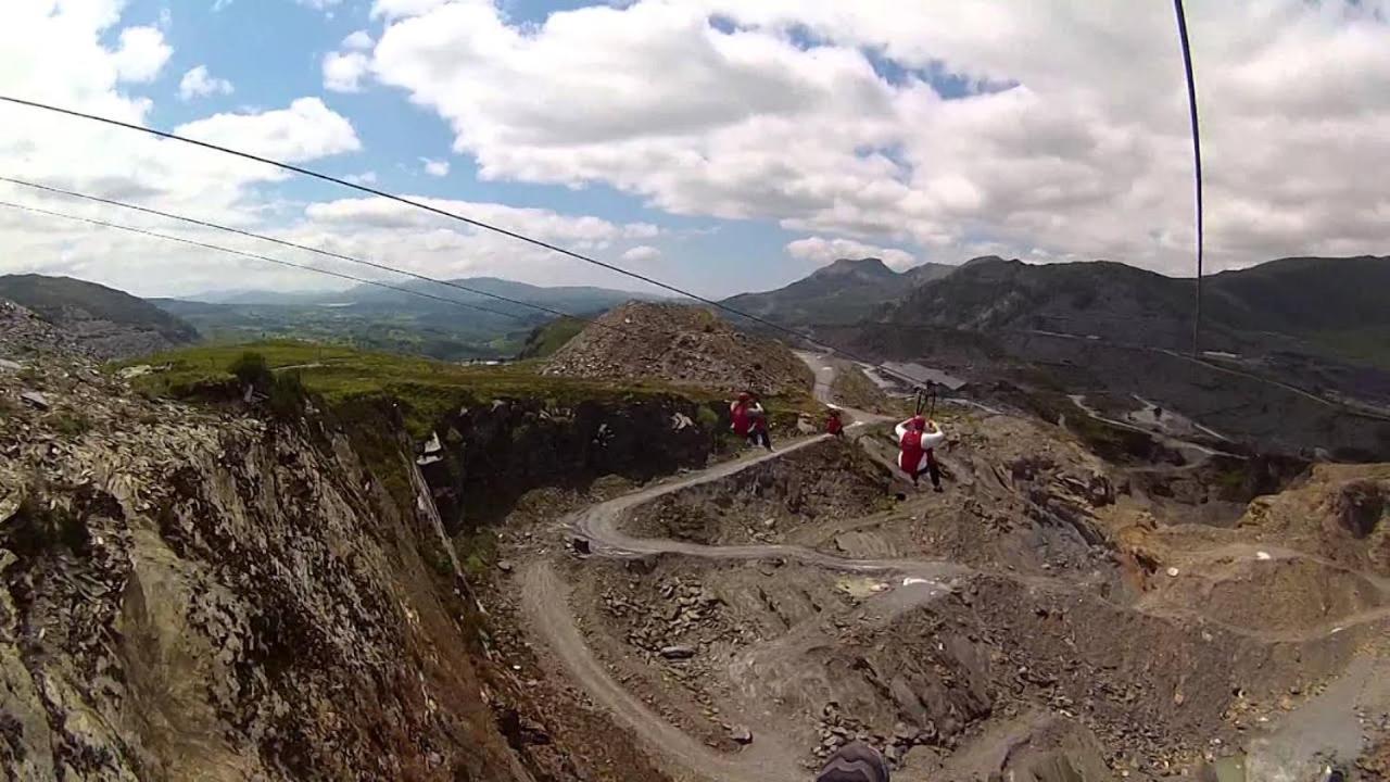 The Sidings Wales Villa Blaenau Ffestiniog Esterno foto